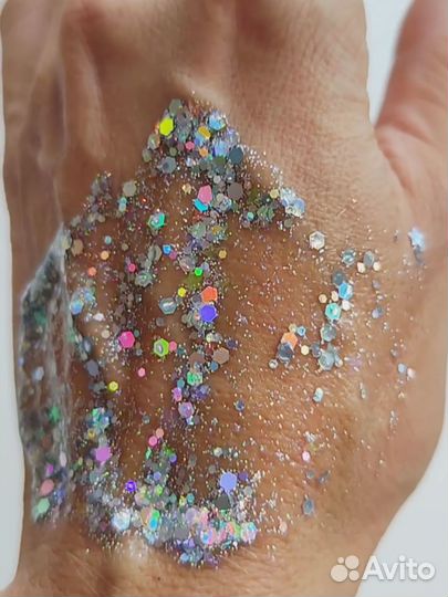 Глитер для тела, лица и волос