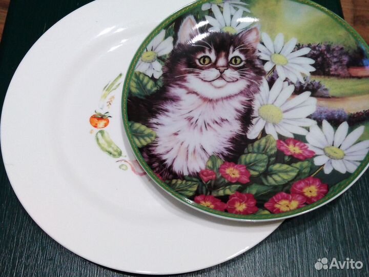 Тарелки Настенная и Сервировочная