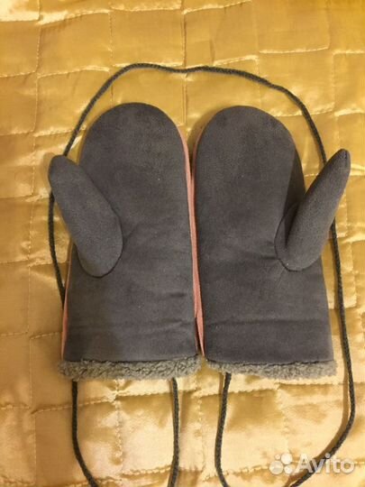 Новые варежки зимние детские