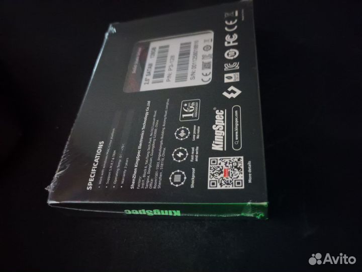 Ssd диск на 128гб KingSpec