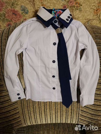 Блузка школьная