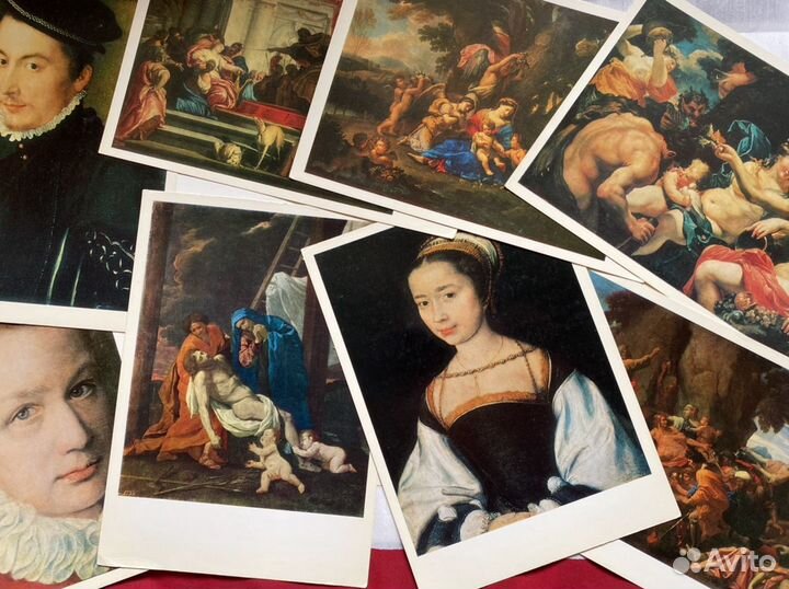 Открытки Французская живопись 15-17 вв. Эрми