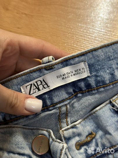 Джинсы zara мужские