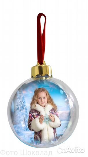 Елочные шары с фото