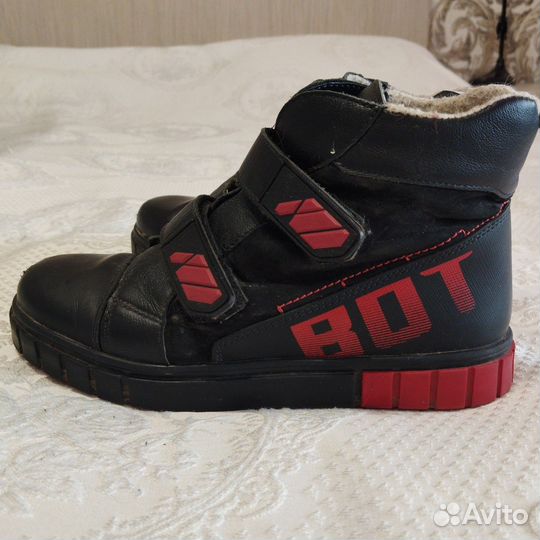 Ботинки нат кожа 35р