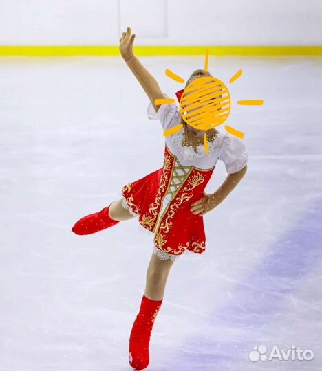 Костюм для фигурного катания 122