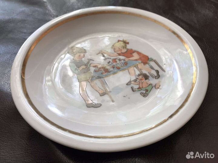 Детская тарелка ГДР. Kahla