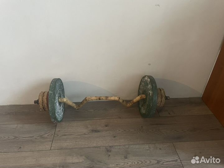 Штанга гриф блины