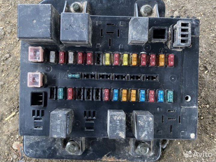 Блок управления печкой lifan briz