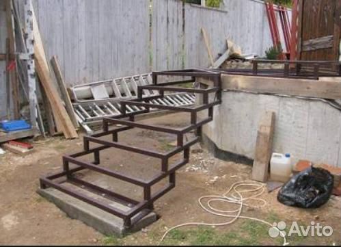 Лестницы металлические