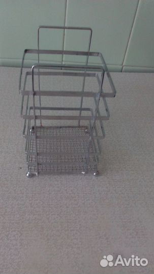 Подставка для столовых приборов из нержавейки