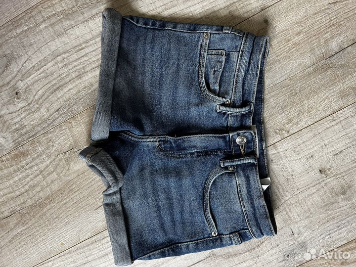 Шорты джинсовые стрейч новые размер 32