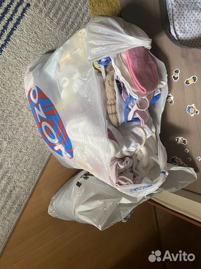 Пакет вещей с рождения до 4-5 месяцев
