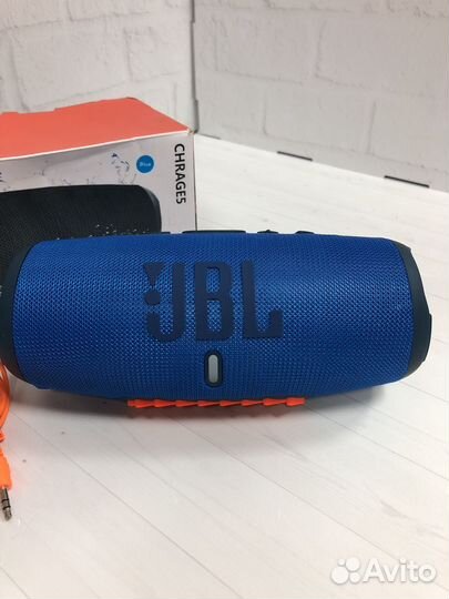 Колонка JBL Charge 5, синяя(75смт)