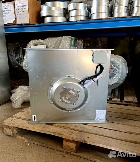 Приточный вентилятор прямоугольный