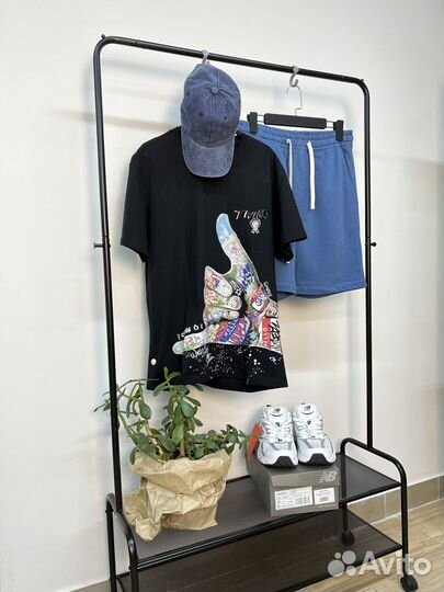 Шорты мужские Qwentiny дымчато-синие M