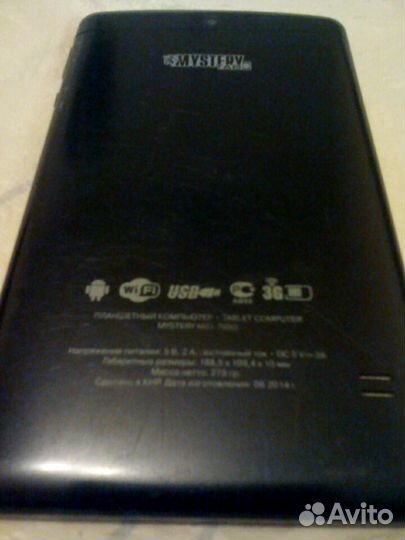 Планшет Mystery tab mid 703g