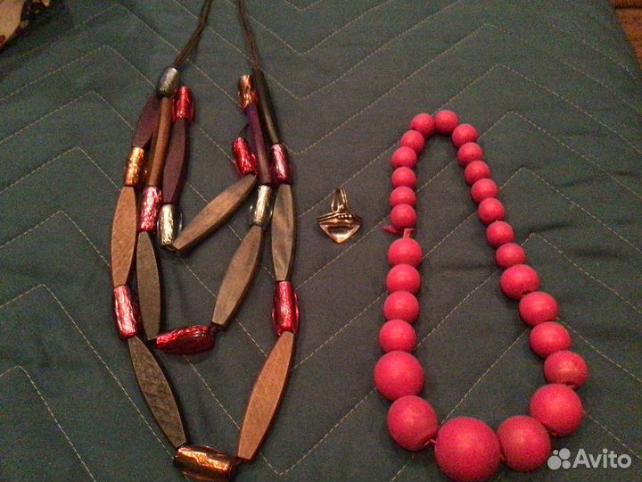 Бусы и кольцо