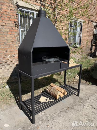 Мангал + печка под казан + гриль