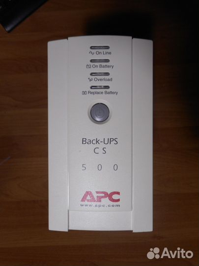 Ибп APC Back-UPS CS 500