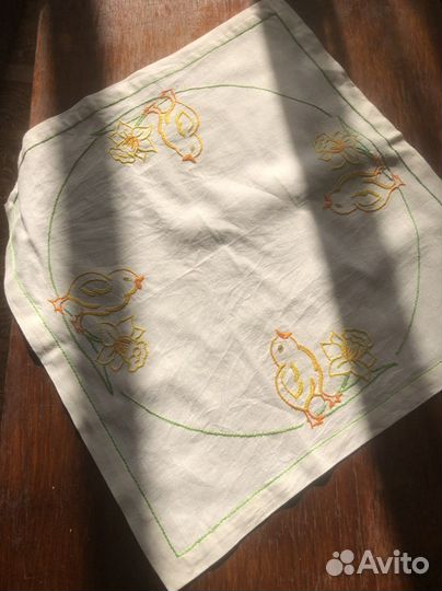 Скатерти винтаж 3 шт «Пасха»