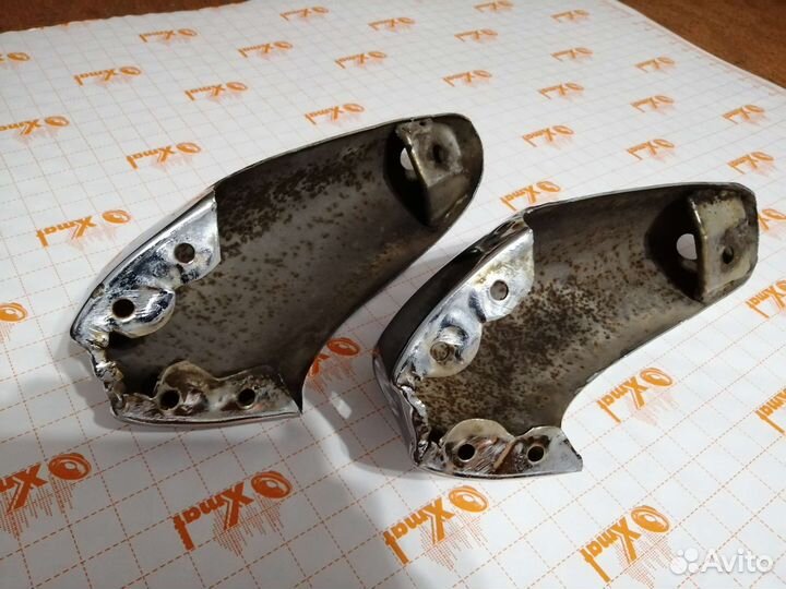 Уголки бампера газ 24