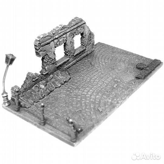 Диорама танка Т-34-85 из металла 1:72