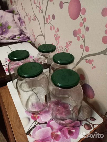 Банки стеклянные 1.5 литра