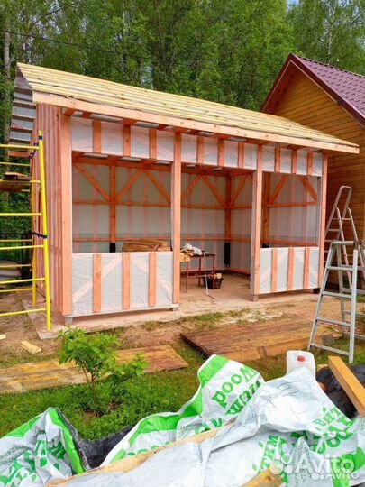 Строительство деревянных домов и пристроек
