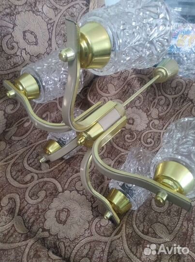 Люстра потолочная бу