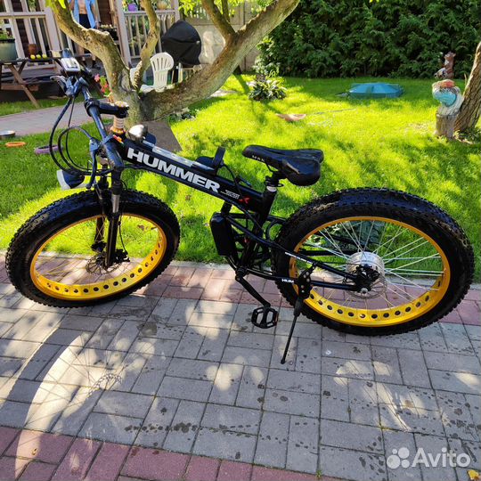 Электровелосипед Hummer складной