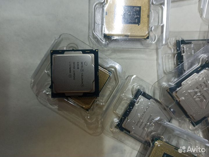 Процессор intel celeron G 3930