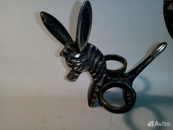 Ослик/зебра подставка под перечницу и солонку