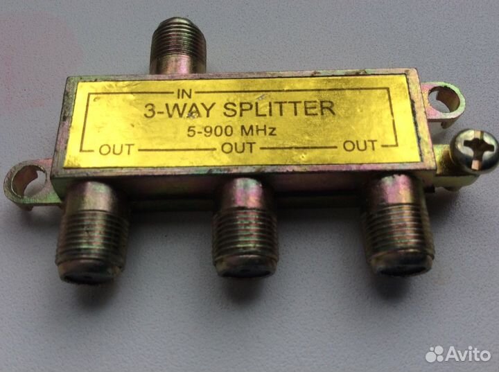 Разветвитель для TV,штекеры