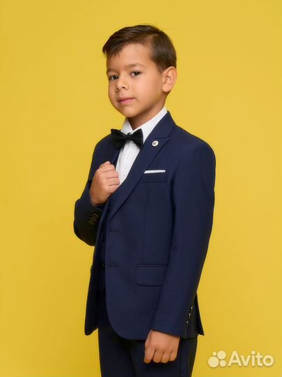 Костюм тройка, для мальчика (школьный)