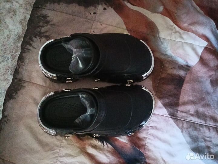 Сабо женские crocs на платформе 36