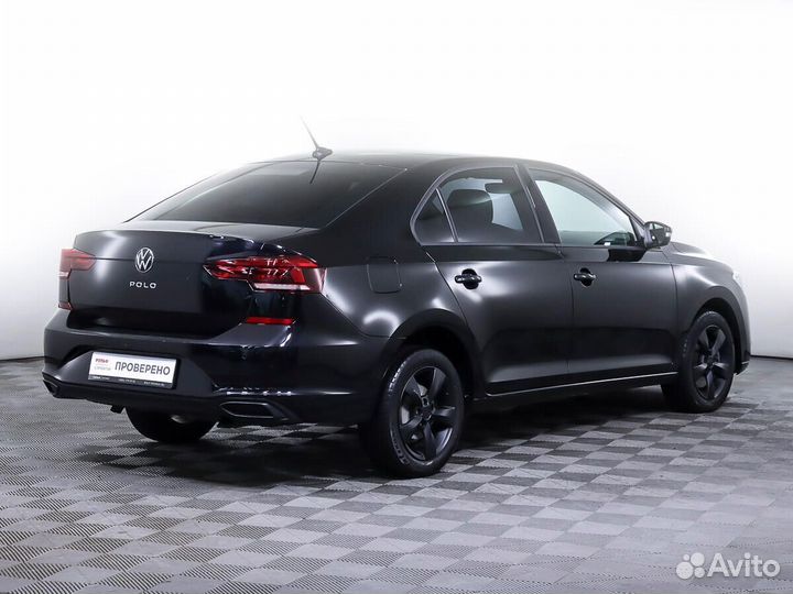 Volkswagen Polo 1.6 AT, 2021, 78 939 км