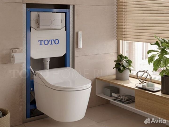 Умный унитаз-биде toto Washlet RW AutoFlash подвес