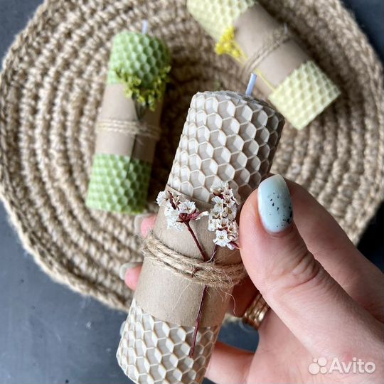 Свечи из вощины