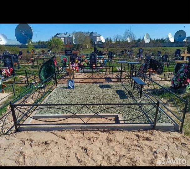 Благоустройство могил