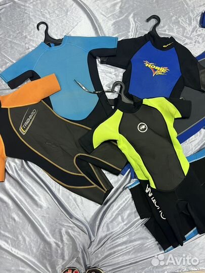 Гидрокостюм детский на мальчика неопрен 140 146