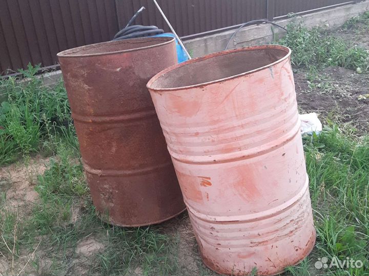 Бочка металлическая 200л