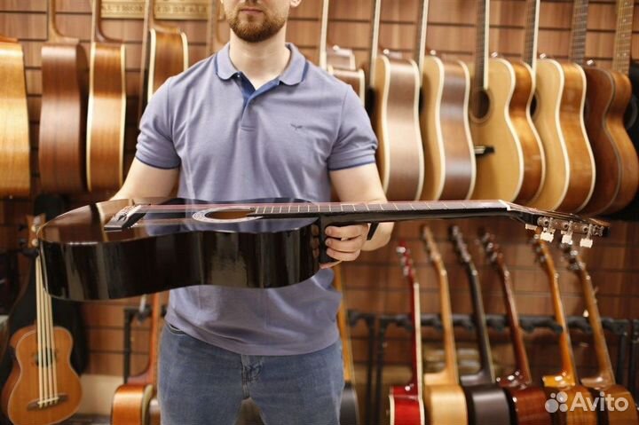 Классическая гитара для начинающих + Аксессуары