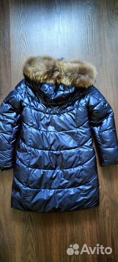 Пуховик для девочки 134