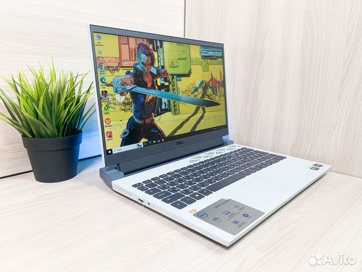 Игровой ноутбук Dell G15 R5 5600/RTX3050/16/512