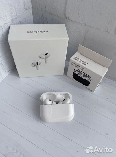 Airpods Pro 2 поколение / гарантия + чехол + шумка