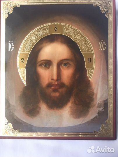 Икона Спас на убрусе