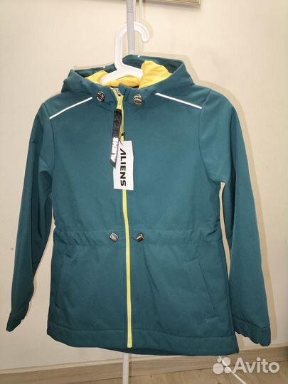 Парка Softshell на ребенка, р 140 -146