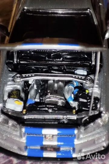 Time Micro 1:64 Nissan Skyline GTR R34 Форсаж