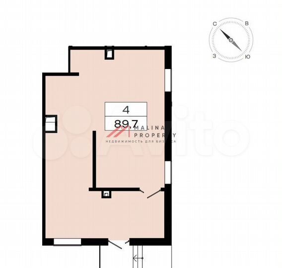 Продам торговое помещение, 90 м²